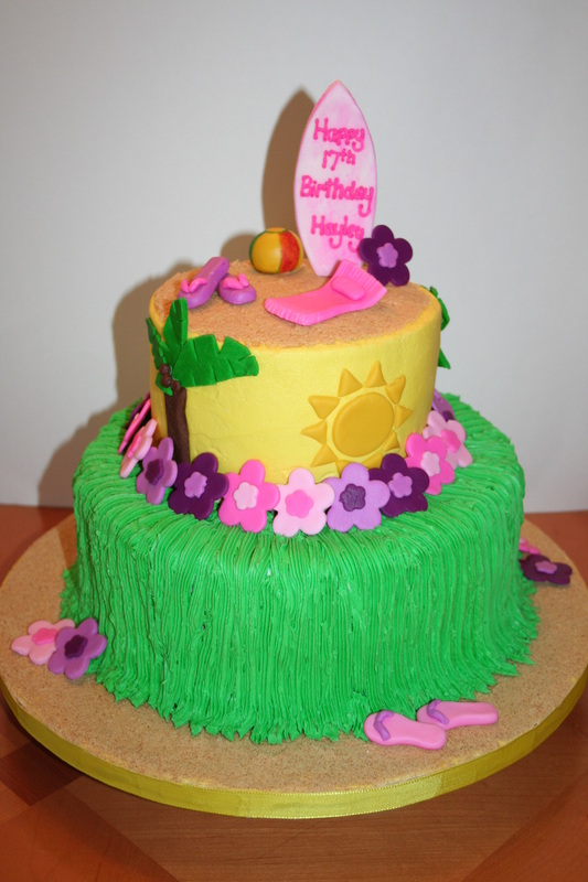 Lilo & Stitch Birthday Cake  Surf birthday party, Luau birthday party, Lilo  and stitch cake
